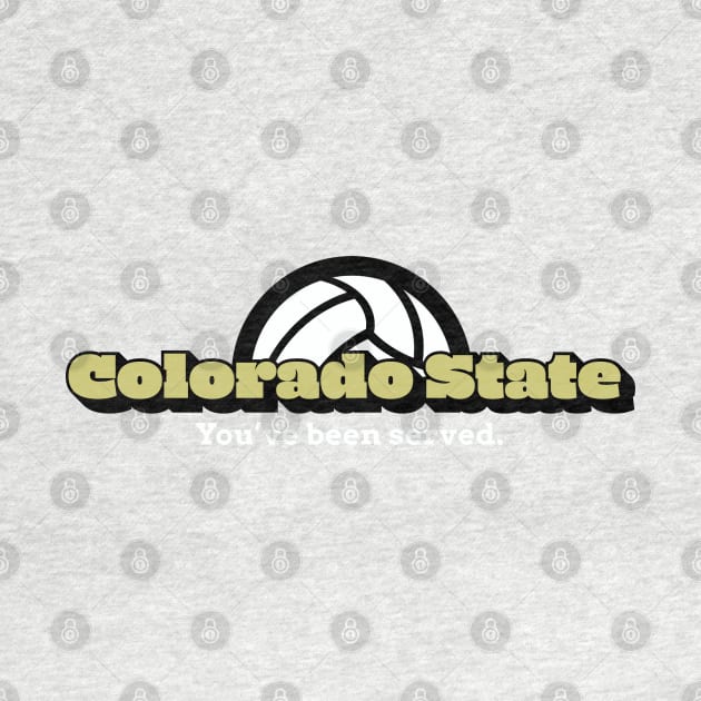 Show Your Support for Colorado State Volleyball! by MalmoDesigns